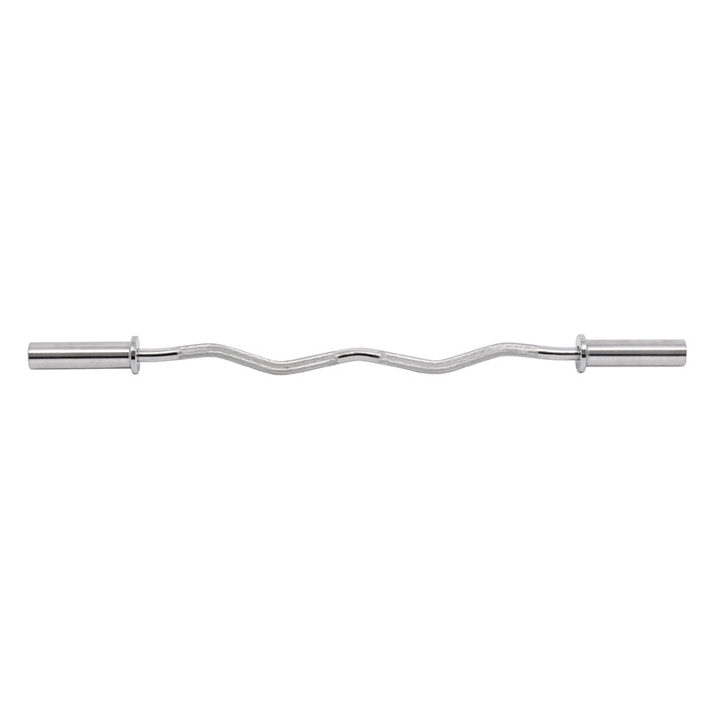 47” EZ Curl Chrome Olympic Bar