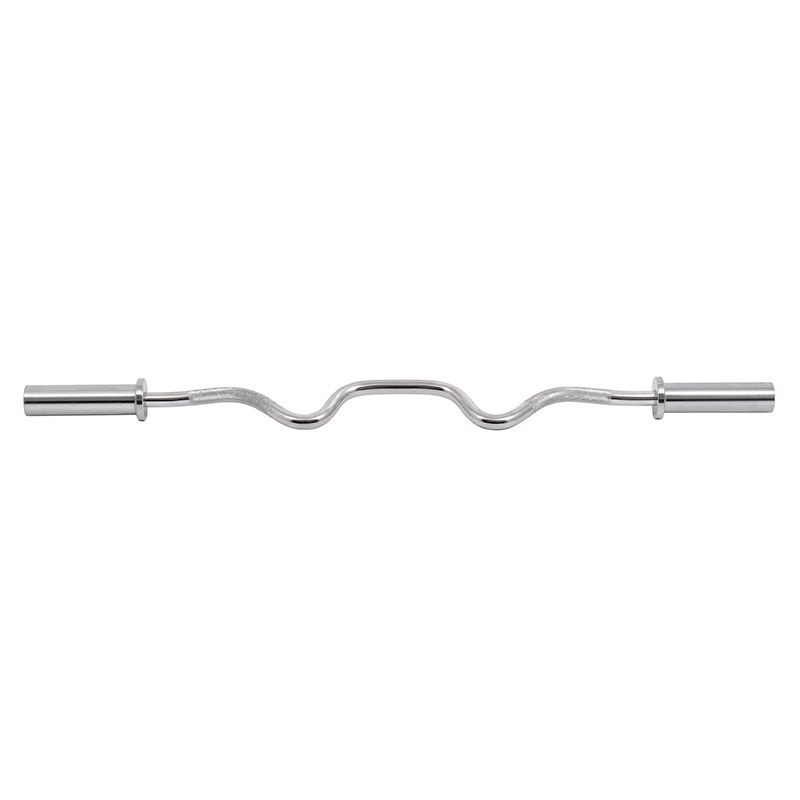 47” Super Curl Chrome Olympic Bar