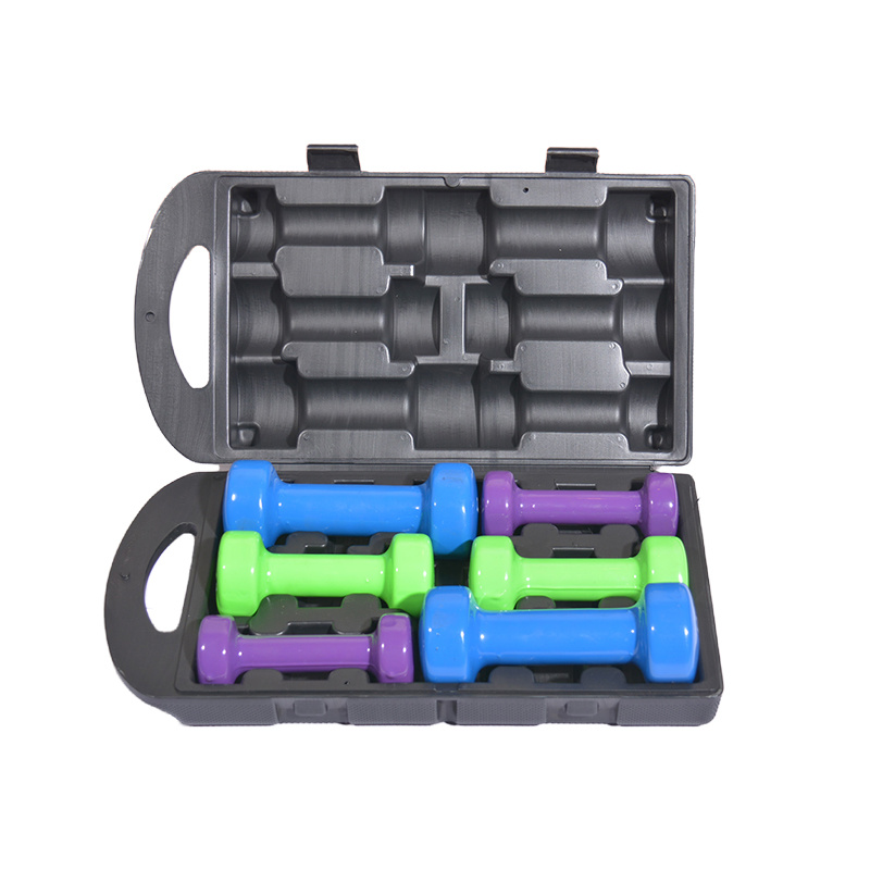 10KG Vinyl Dumbbell Set  JS1200